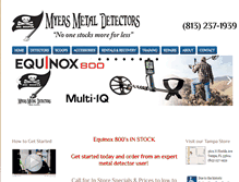 Tablet Screenshot of myersdepot.com